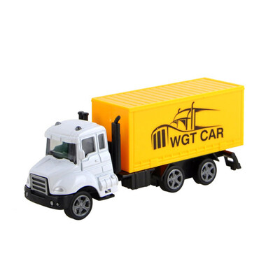 

〖Follure〗Children Educational Cartoon Alloy Friction Simulation Toy Car Model