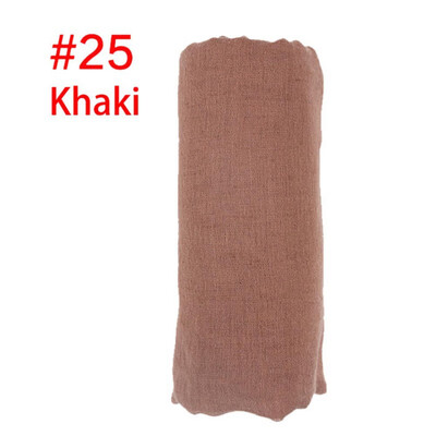 

New Cotton Linen Scarf Solid Color Monochrome Candy Colored Silk Femme Scarf Women Gift Scarf Beautiful Scarves