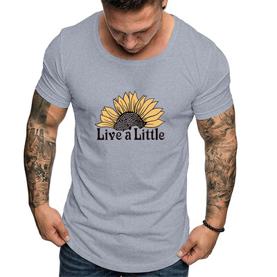 

Toponeto Men Fashion Solid Printing Style Cotton Design T-shirt Casual Shirts Tops Blouse