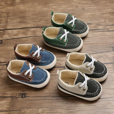 

Newborn Toddler Baby Boy Girl Kids Soft Sole Crib Shoes Casual Sneaker Shoes