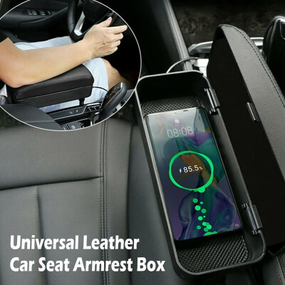 

Universal Leather Car Seat Armrest Box Car Seat Organizer