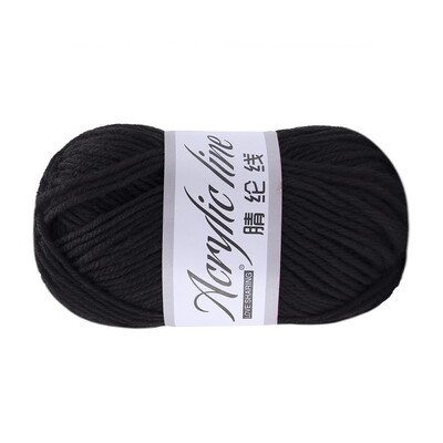 

Toponeto 50g Chunky Wool Roving Scarf Knit Wool Yarn Thickness Warm Hat Household A