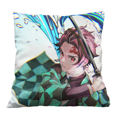 

Cartoon Throw Pillows Square Decorative Pillows for Kids Teens Adults&Anime Fans