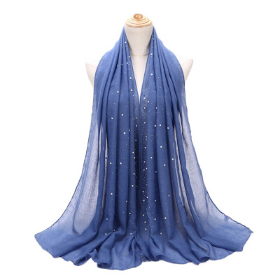 

Gobestart Fashion Women Ladies Chiffon Scarf Muslim Soft Wrap Long Shawl