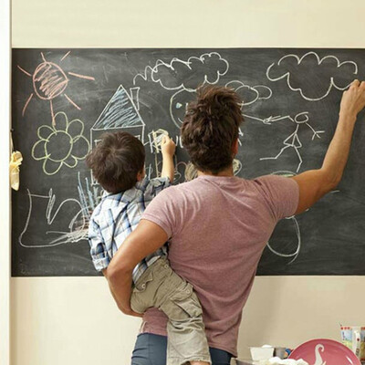 

Removable Chalk Board Blackboard Stickers Vinyl Draw Decor Mural Decals Art Chalkboard Wall Sticker Home Decor For Kids Rooms