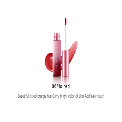 

1Pc Mirror Surface Lip Gloss Tint 6 Colors Liquid Lipstick Lasting Moisturizing Lips Makeup Non-stick Cup Lip Glaze