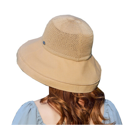 

Hat girl summer Korean version of the sun hat with uv protection large eaves sun-proof sun-tie basin hat sun hat fisherman hat