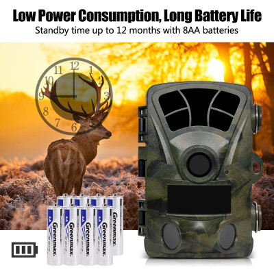 

16MP 1080P Trail Camera 24" LCD Wildlife Scouting Hunting Game Camera IR Night Vision up to 65ft20m IP56 Waterproof 108° Wide An