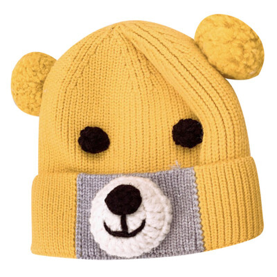 

Toddler Girls Boys Winter Hats Baby Infant Winter Keep Warm Hat Double Ball Crochet Knit Hat Children Kids Beanie Cap NEW