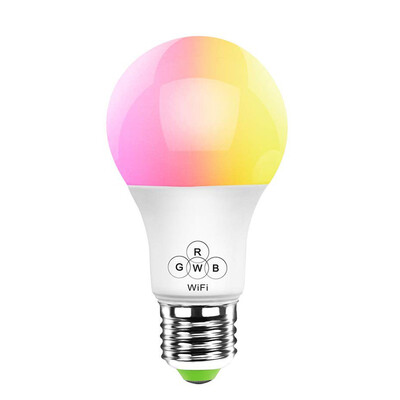 

Replacement for Google Home 7W E27 RGB LED Light Bulb Smart Home Bluetooth Lamp Color Change Dimmable Home
