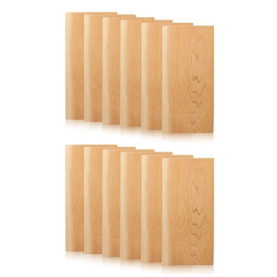 

Cedar Grilling Planks For Moister & More Flavorful Salmon Steaks Seafood 5-Pack