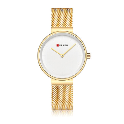 

CURREN 9016 Women Watch Quartz Movement Wrist Watch Simple Causal Gift for Women
