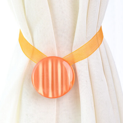 

Curtain Tie backs Decorative Accessories Magnetic Curtain Clip Tiebacks Window cloth Buckle Holdbacks Fashion Home Dcor