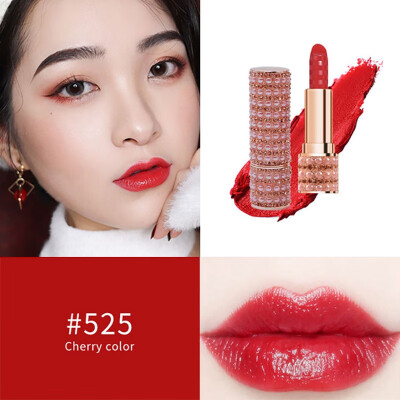 

Pearl Diamond Lipstick Non-stick Cup Waterproof Long Lasting Colorfast Moisturizing Matte Lipstick