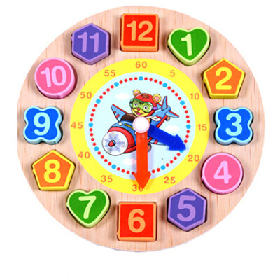 

Tailored Cartoon Animal Educational Toys For Children Wooden Beaded Digital Clock