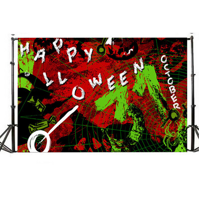 

Toponeto Halloween Backdrops 5x3FT Lantern Background Photography Studio Decoration