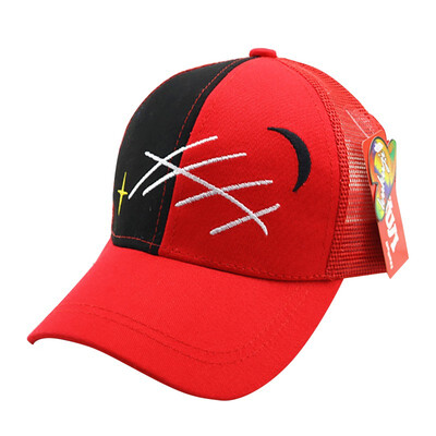 

Children Sun Protection Kids Hip Hop Hats Baby Sunshade Hats Baseball Cap Snapback 3-12T New Boys Girls Mesh Caps