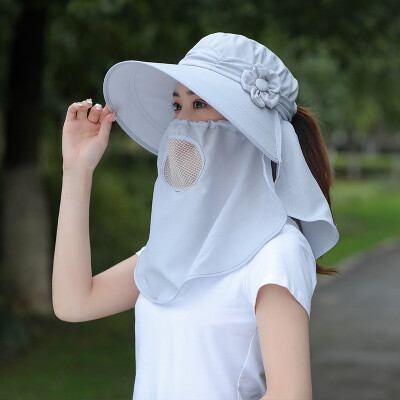 

Sunshade Cap Female Summer Bicycle Electric Bike Windbreak Sunscreen Cap Ultraviolet-proof Face-shading Tea-picking Cap