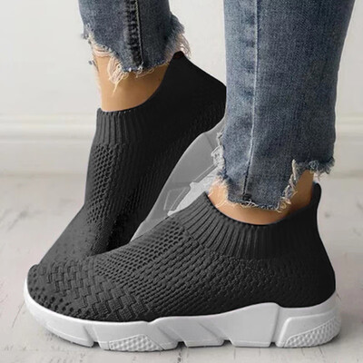 

Women Shoes Plus Size 40 Sneakers Women Summer Gym Shoes 2019 Breathable Flyknit White Sneakers Zapatillas Mujer Casual Krasovki