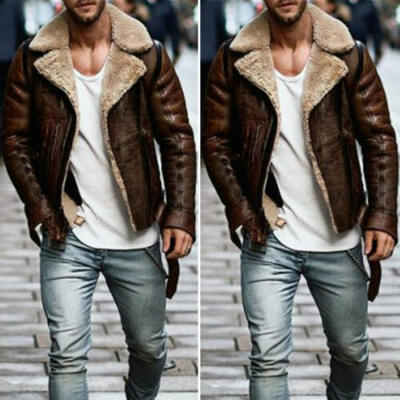 

MENS WINTERS LEATHER JACKET SLIM FIT REAL BROWN RACER BIKER NEW VINTAGE