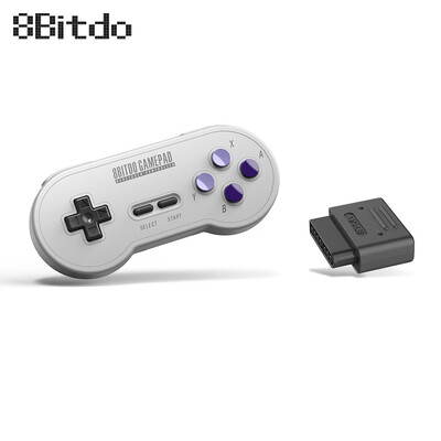 

8Bitdo SN30 SN Version Retro Wireless Controller Gamepad with Bluetooth Receiver