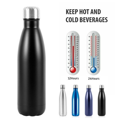 

500ML Food Grade Tea Water Cup Stainless Steel Vacuum Insulated Coffee Mug Travel Drink Water Bottle Cup HotCold Flask Thermal