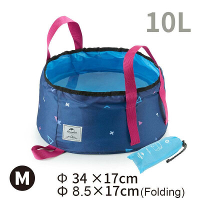 

Portable Water Basin Folding Washbowl Collapsible Sink Camping Bucket Bag