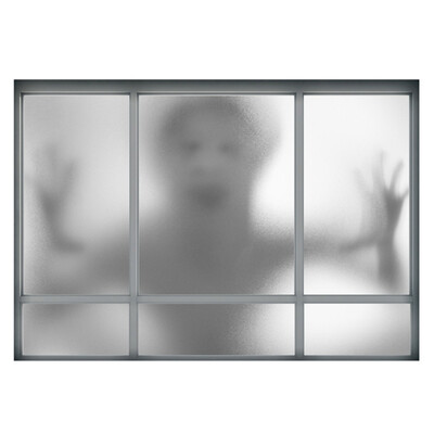 

Halloween Decoration Funny PVC Waterproof Removerable Ghost Pattern 3D Sticker Window Sticker