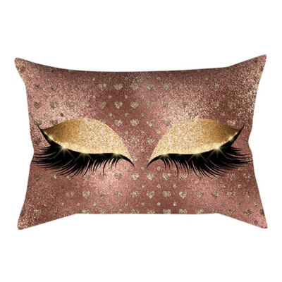 

30x50cm Eyelash Out Soft Velvet Cushion Cover Case Marble Pillow Covers Decorations Sofa House Pillowcase Gift For Living Room