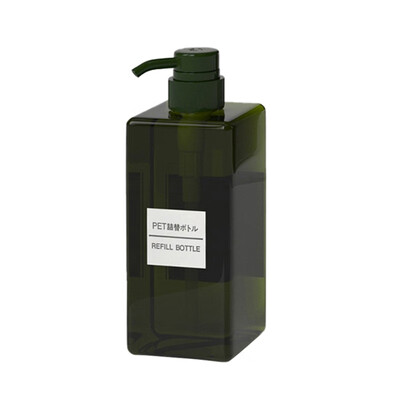 

250450650ML Pressing Bathroom Liquid For Cosmetic Shampoo Shower Gel Liquid Soap Foam Dispenser Container Bottle Hand Pump