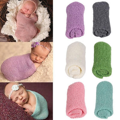 

Newborn Baby Girl Boy Crochet Knit Wrap Cocoon Swaddle Photography Photo Props