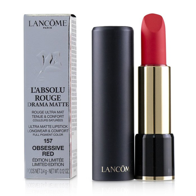 

LANCOME - LAbsolu Rouge Drama Matte Lipstick - 157 Obsessive Red 34g012oz