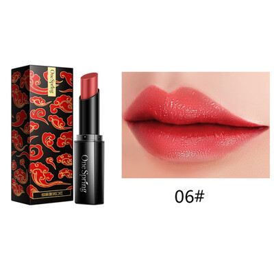 

1 Pcs Forbidden City Lipstick Chinese Style Card Matte Velvet Lip Gloss Lasting Waterproof Lip Sticks