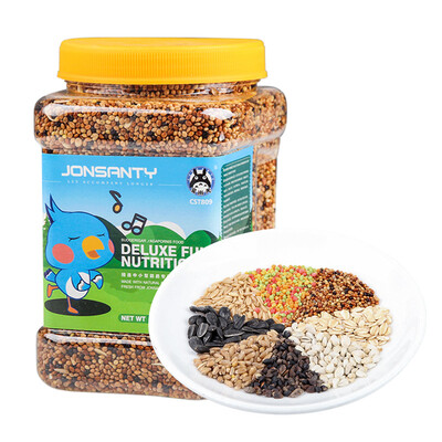 

Jonsanty cst809 Bird Food Parrot Bird Food Parrot Bird Feed Tiger Skin Bird Peony Xuan Feng Bird Food Nutrition Bird Feed 1200ml