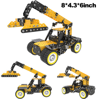 

YIWULAMobile Machinery Shop Set 582 pcs Car Model 3D Puzzle Kid Toy STEM Education Toy