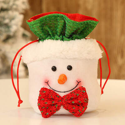 

JPGIF Christmas Candy Party Gift Bag Decorations Xmas Storage Packing Wrapper Supplies