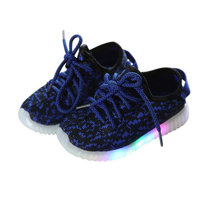 

Child toddler Boys Girls Coconut Shoes LED Lights Shoes Lifestyle Children Luminous Shoes