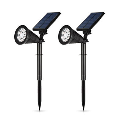 

Pair of 6-LED Solar Motion Sensor Light for Garden Yard