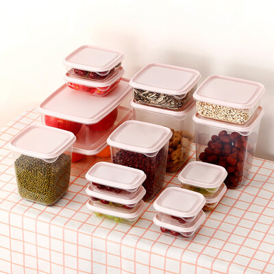 

Toponeto Kitchen Storage Box Sealing Food Preservation Plastic Fresh Pot Container