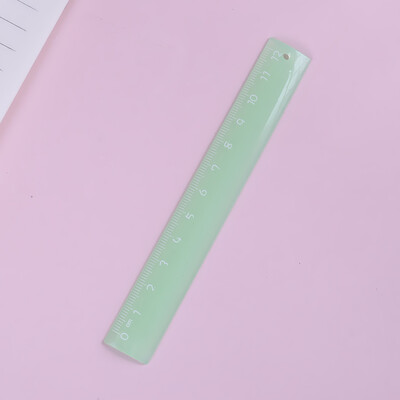 

Toponeto Clear Plastic Straight Ruler Plastic Measuring Tool for Student School Office