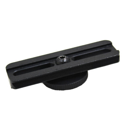 

Aluminum 21mm Rail Mount Fit Red Dot Sight Scope Hot Shoe Adapter Replacement for CanonNikon DSLR Camera Photograph Hunting