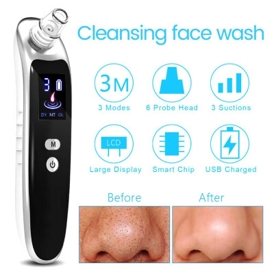 

Digital Display Optional USB Electric Blackhead Remover Skin Care Facial Pore