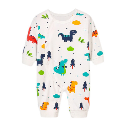 

Autumn Baby Boy Girl Casual Romper Infant Cartoon Print Long Sleeve Children Bodysuit Jumpsuit Outfits