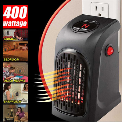 

400W 220V Mini Furnace Heater Fan Portable Plug-in Electric Wall outlet Space
