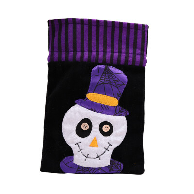 

Toponeto Halloween Cute Witches Candy Bag Packaging Children Party Storage Bag Gift