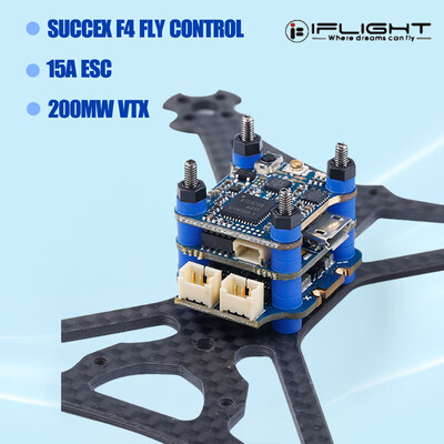 

Siaonvr iFlight SucceX F4 15A Micro 2-4S 200mW-VTX FlyTower For FPV RC Drone