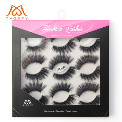 

〖Follure〗Luxury 9Paire 5D False Lashes Fluffy Strip Eyelashes Long Natural Party Makeup