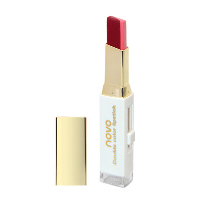 

NOVO Fashion Women Beauty Cosmetics Gradient Color Moisturizing Lipstick 2 Tone Lip Bar Double Colors Lipstick Long Lasting Makeup