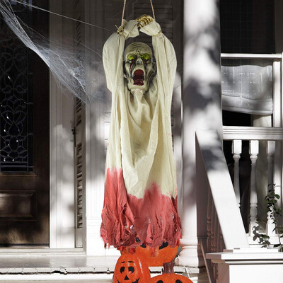 

Toponeto Halloween Decoration Hanging Corpse Creepy Sound&Glowing Eyes Props