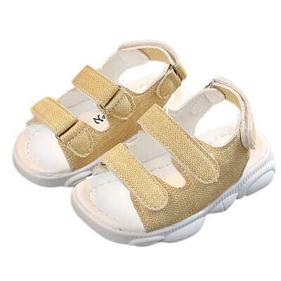 

2019 New Toddler Kids Baby Girls Boys Summer Open Toe Beach Shoes Sandals Sneakers